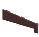 Brown Smooth uPVC Window Cill End Caps (Pack of 2) 180mm 