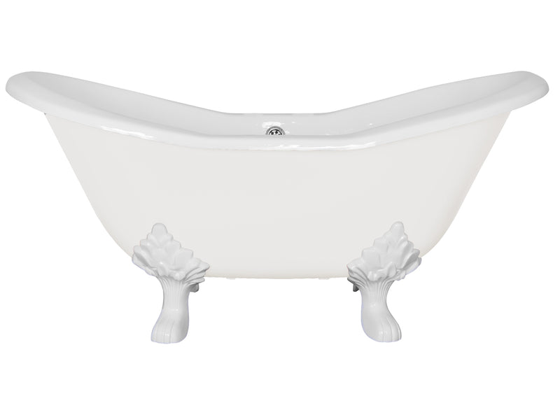 Hurlingham Byron Freestanding Cast Iron Bath 1560 x 765mm