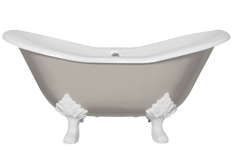 Hurlingham Byron Freestanding Cast Iron Bath 1560 x 765mm