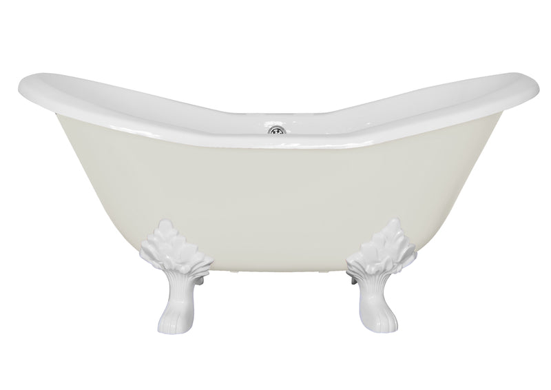 Hurlingham Byron Freestanding Cast Iron Bath 1560 x 765mm