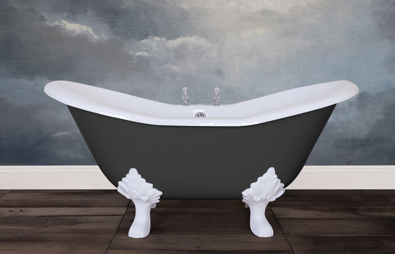 Hurlingham Byron Freestanding Cast Iron Bath 1560 x 765mm