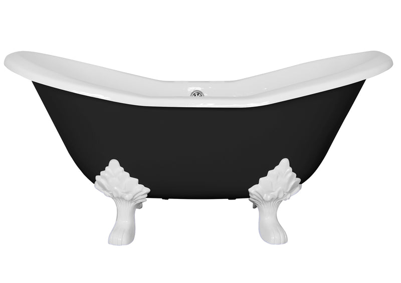 Hurlingham Byron Freestanding Cast Iron Bath 1560 x 765mm