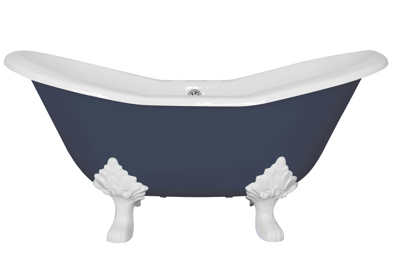 Hurlingham Byron Freestanding Cast Iron Bath 1560 x 765mm