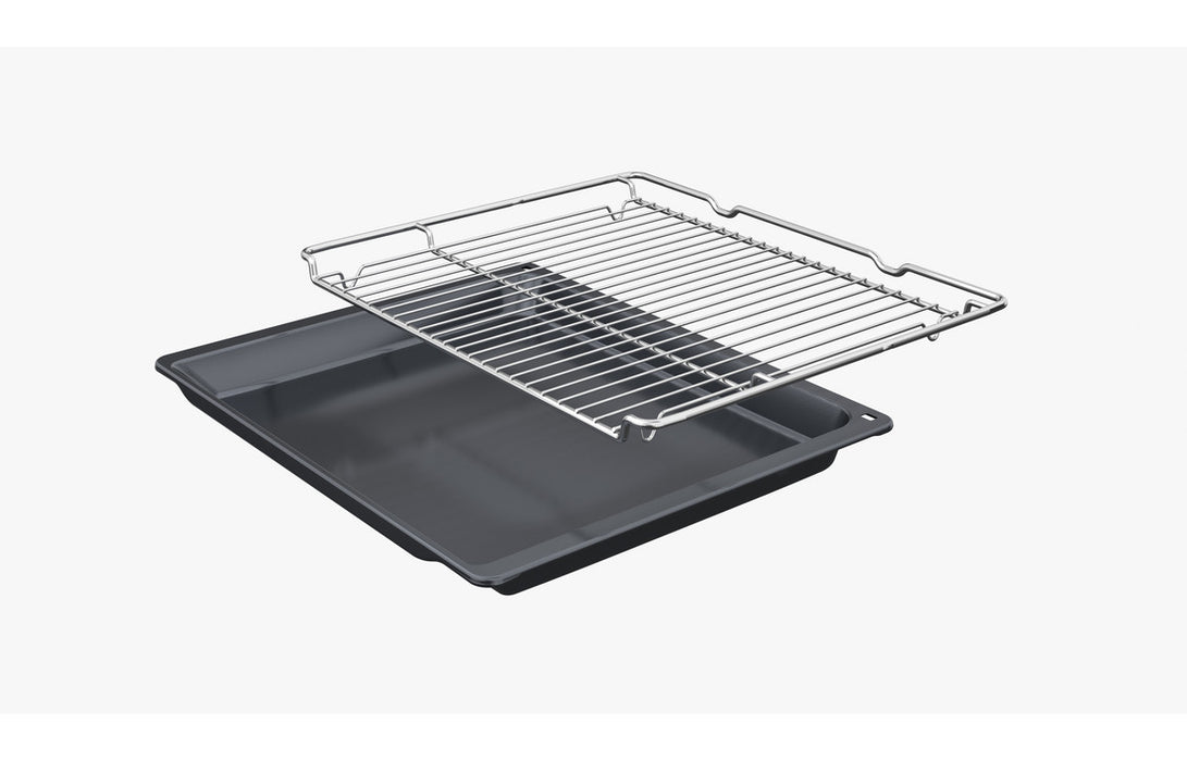 Neff N90 C24MS71G0B Compact Pyrolytic Oven & Microwave - Black w/Graphite Trim