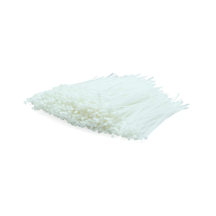Natural White Cable Ties - Bulk Pack of 1000