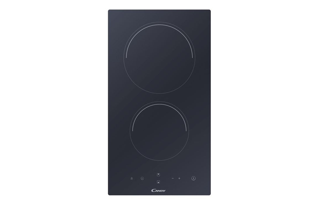 Candy CDH30 30cm Ceramic Hob - Black Glass