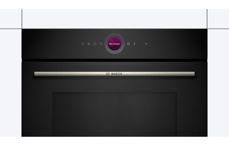 Bosch Series 8 CEG732XB1B B/I 1000W Combination Microwave & Grill - Black