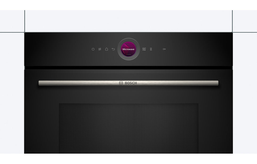 Bosch Series 8 CEG732XB1B B/I 1000W Combination Microwave & Grill - Black