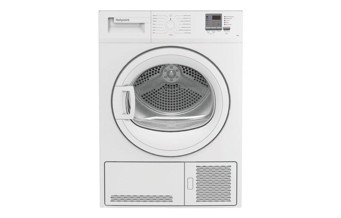 Hotpoint C HD C82 WWGD UK F/S 8kg Condenser Dryer - White