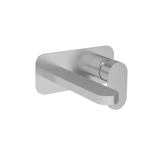 BC Designs Chelmsford  2 Tap Hole Wall Mounted Basin Mixer With Plate