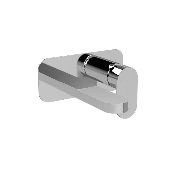 BC Designs Chelmsford  2 Tap Hole Wall Mounted Basin Mixer With Plate