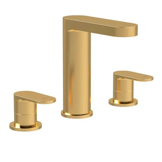 BC Designs Chelmsford  3 Tap Hole Deck Mounted Basin Mixer With Pop Up Waste
