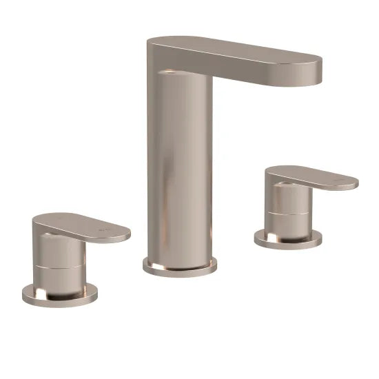 BC Designs Chelmsford  3 Tap Hole Deck Mounted Basin Mixer With Pop Up Waste