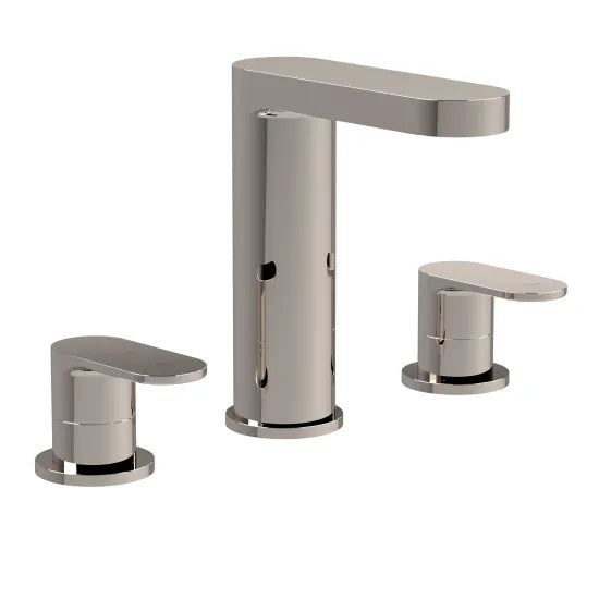 BC Designs Chelmsford  3 Tap Hole Deck Mounted Basin Mixer With Pop Up Waste