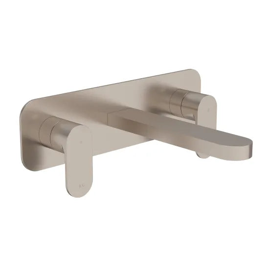 BC Designs Chelmsford  3 Tap Hole Wall Mounted Basin Mixer With Plate