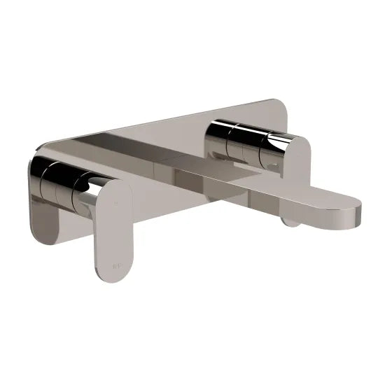 BC Designs Chelmsford  3 Tap Hole Wall Mounted Basin Mixer With Plate