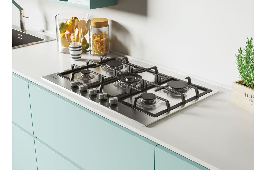 Candy CHG74WPX 75cm Gas Hob - St/Steel