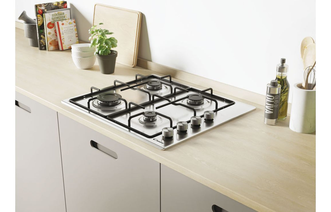 Candy CHW6LPX 60cm Gas Hob - St/Steel