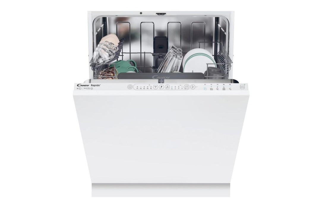 Candy CI 4C7L0W-80 F/I 14 Place Dishwasher
