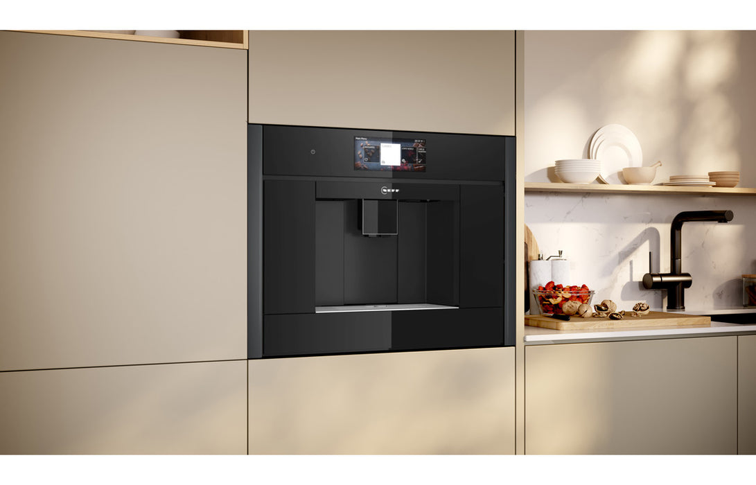 Neff N90 CL4TT11G0 2.4L Coffee Machine - Black w/Graphite Trim