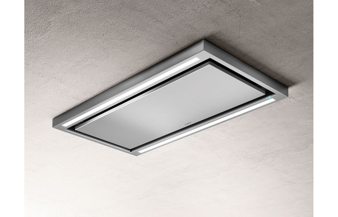 Elica Cloud Seven 90cm Ceiling Hood (Recirculating) - St/Steel