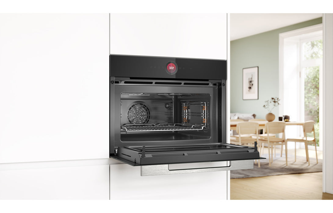 Bosch Series 8 CMG7241B1B Compact Electric Oven & Microwave - Black