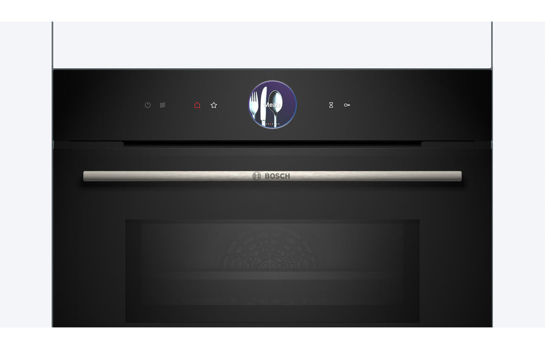 Bosch Series 8 CMG7361B1B Compact Electric Oven & Microwave - Black