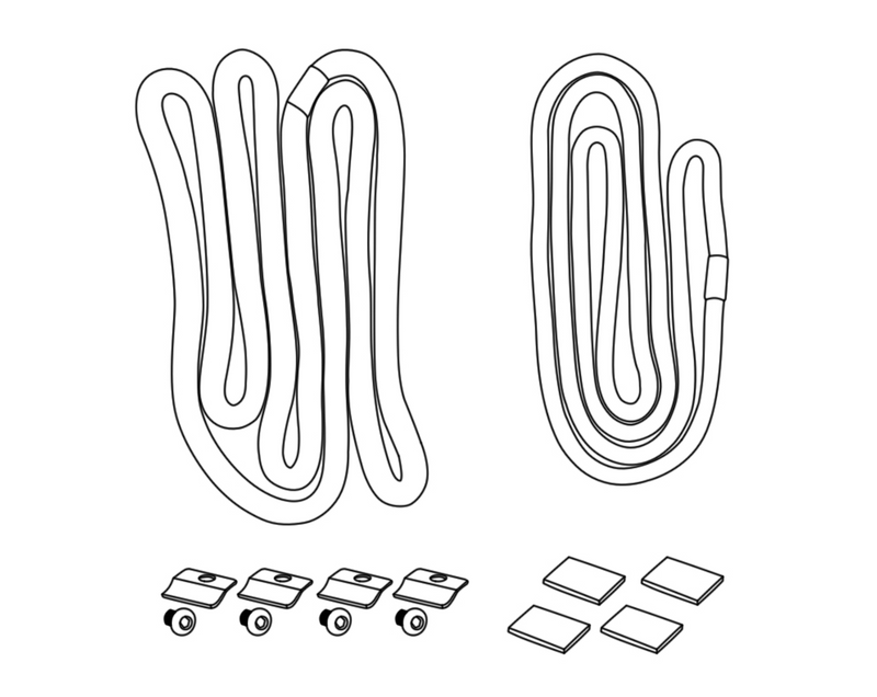 Carron Eco Revolution Stove- Door Rope and Glass Fixing Kit