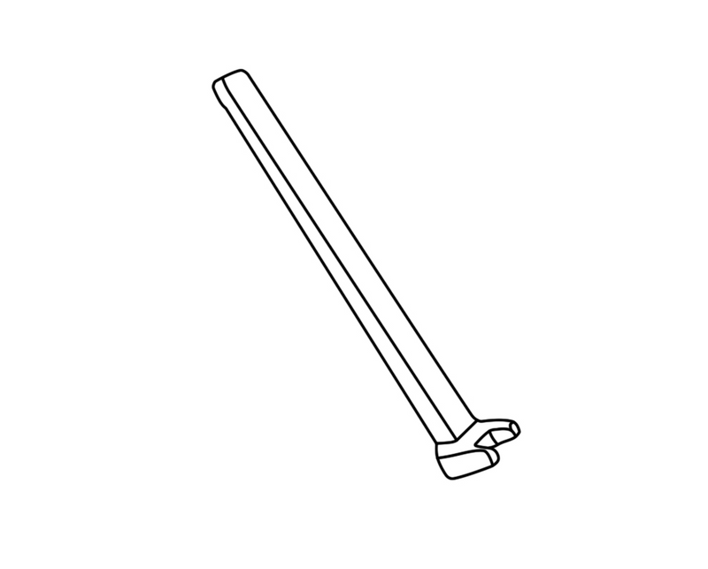  Carron Darwin Stove- Ashpan Handle 