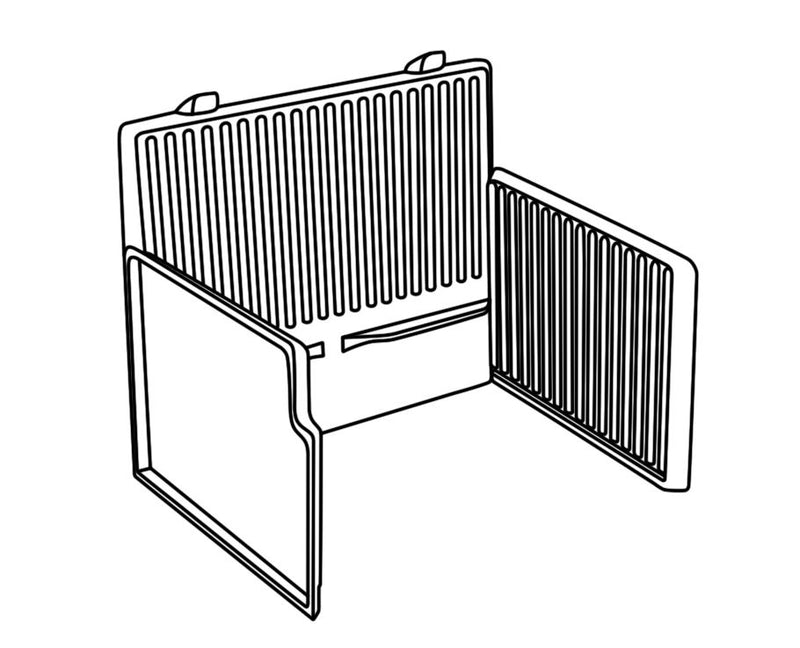Carron Darwin Stove- 3 Piece Firebrick Set