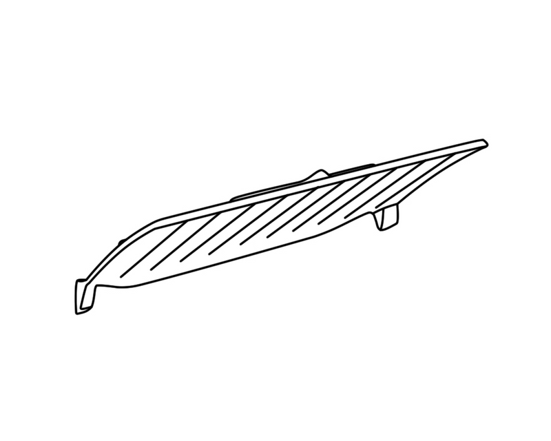 Carron Darwin Stove- Baffle Plate 