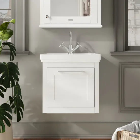 BC Designs Crestfield 500mm  Wall Hung Vanity Unit