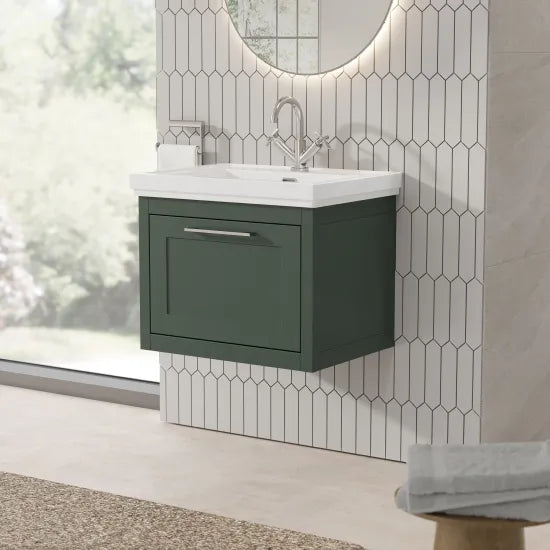 BC Designs Crestfield 600mm  Wall Hung Vanity Unit