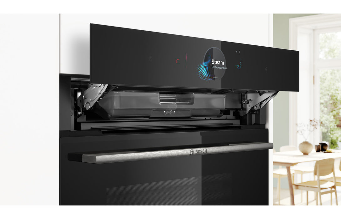Bosch Series 8 CSG7584B1 Compact Steam Oven - Black
