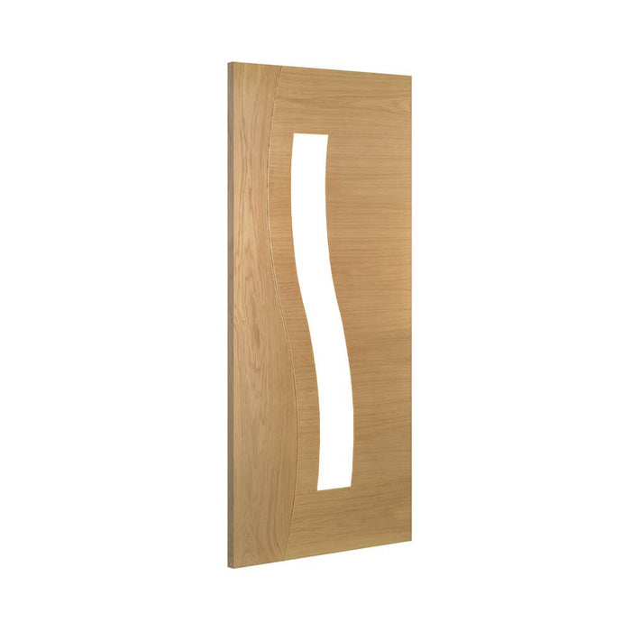 Deanta Cadiz Prefinished Oak Glazed Door