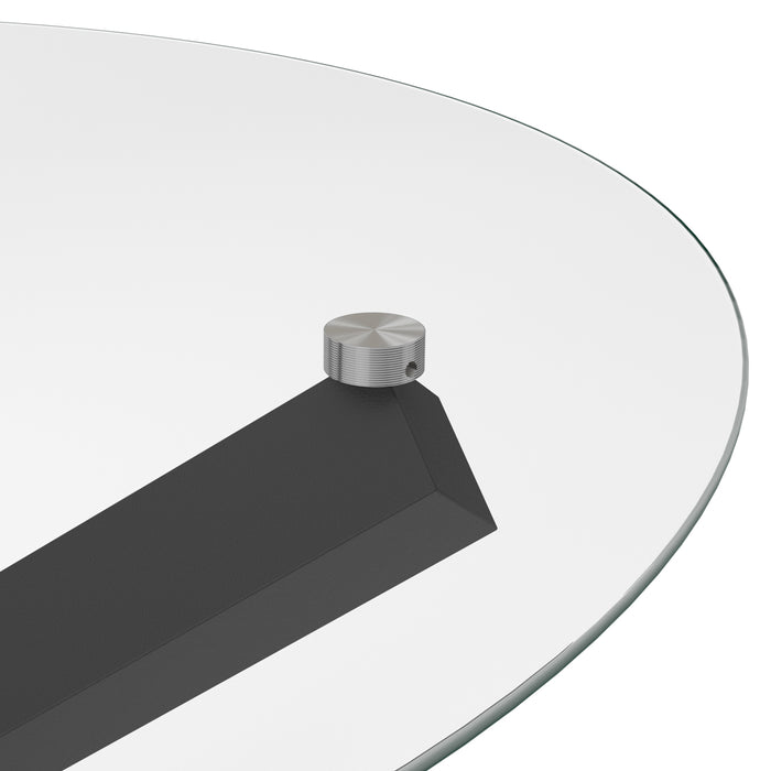 Capri Glass Dining Table