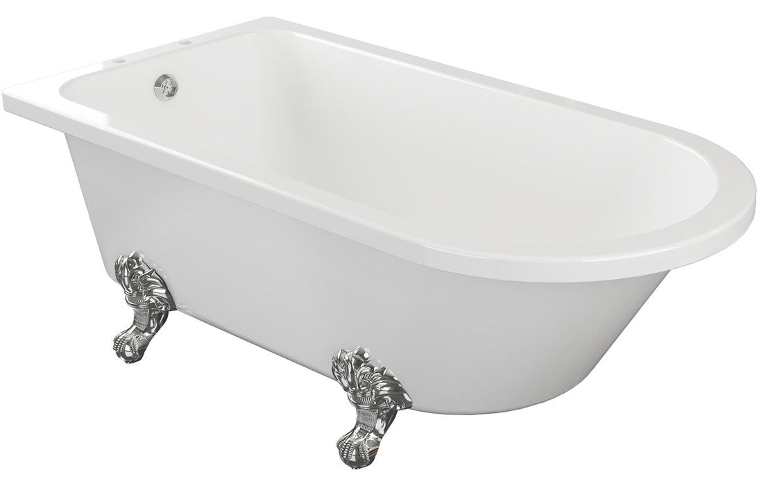 Carrington Freestanding 2TH Corner Bath w/Feet