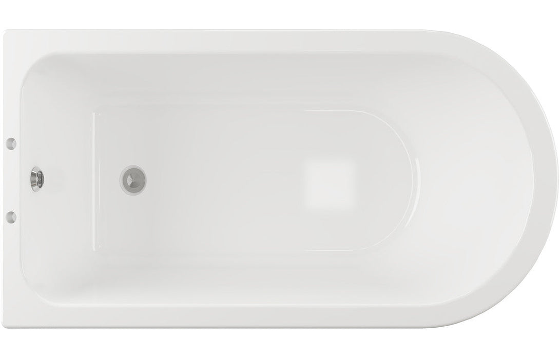 Carrington Freestanding 2TH Corner Bath w/Feet