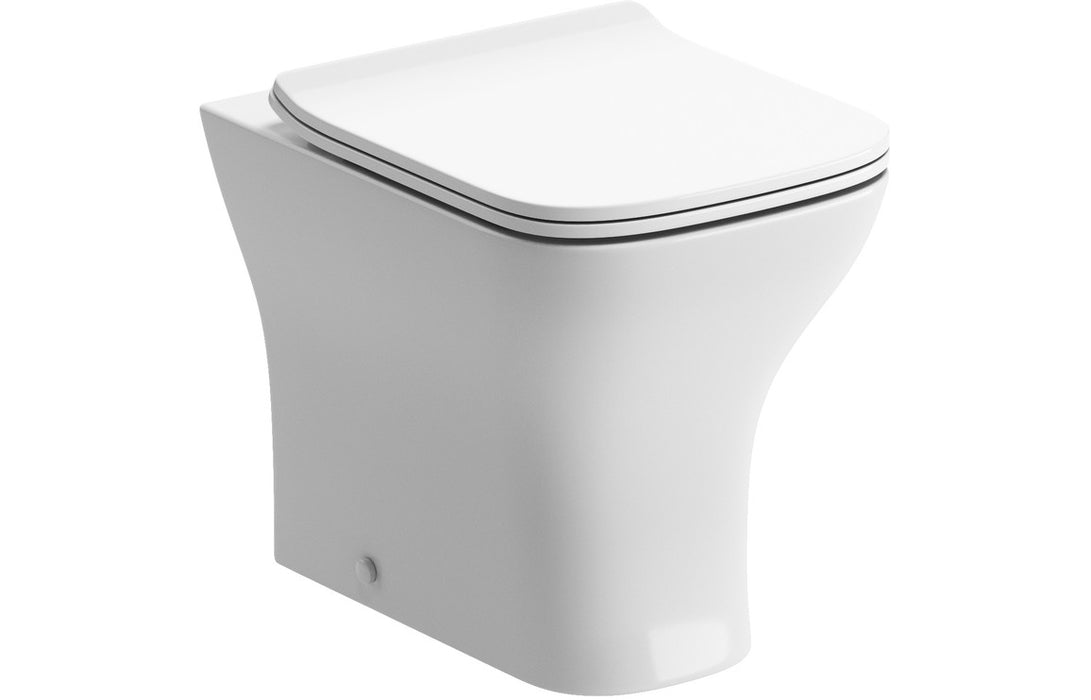 Cedraire Rimless Comfort Height Back To Wall WC & Seat