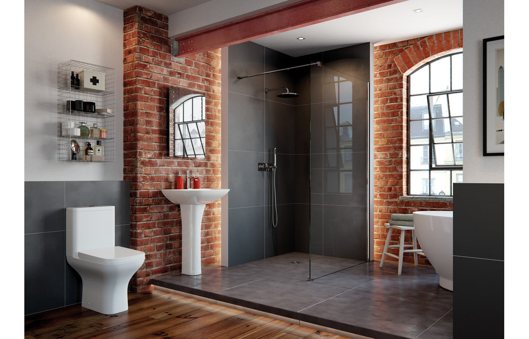 Cedraire Rimless Comfort Height Back To Wall WC & Seat