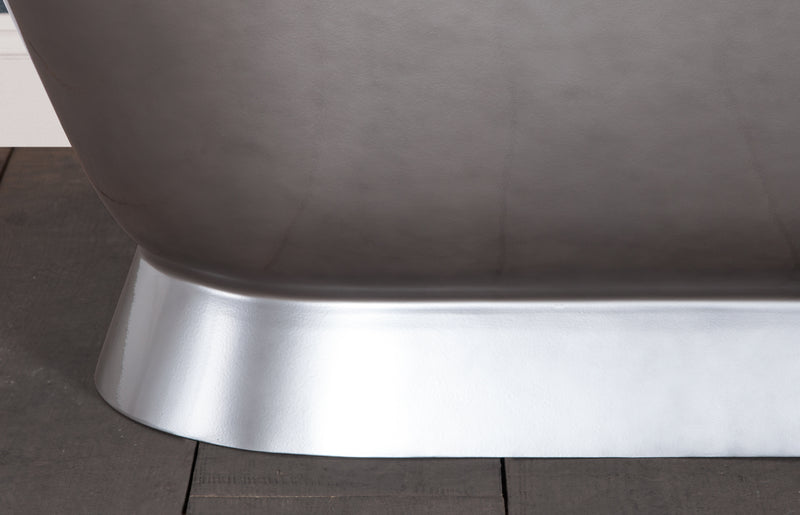 Hurlingham Chaucer Freestanding Cast Iron Bath 1680 x 760mm