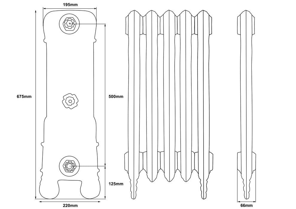 Carron Chelsea Cast Iron Radiator