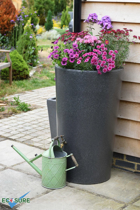 180 Litre Water Butt Planter Millstone - City
