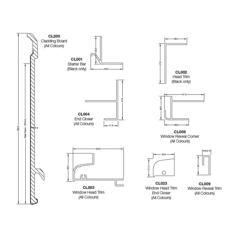 Coastline Composite Cladding - Oyster White installation guide
