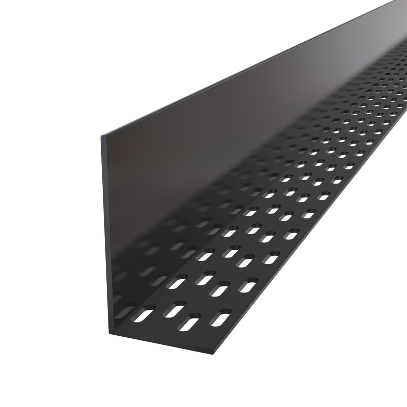 Coastline Horizontal Composite Cladding Head Trim in Black