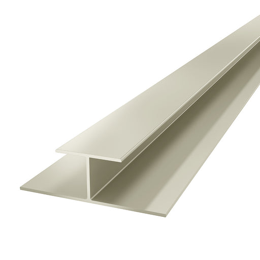 Coastline Horizontal Cladding Butt Joint - Oyster White (5m length)