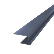 Coastline Horizontal Window Reveal Corner Trim in Pigeon Blue