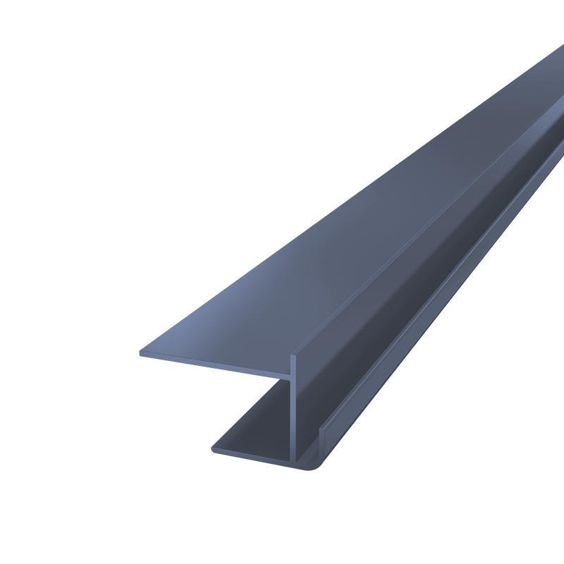Coastline Horizontal Window Reveal Corner Trim in Pigeon Blue