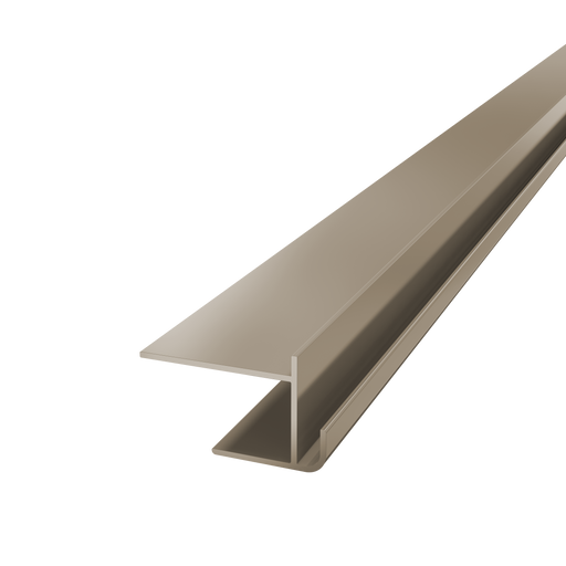 Coastline Horizontal Window Reveal Corner Trim in Taupe