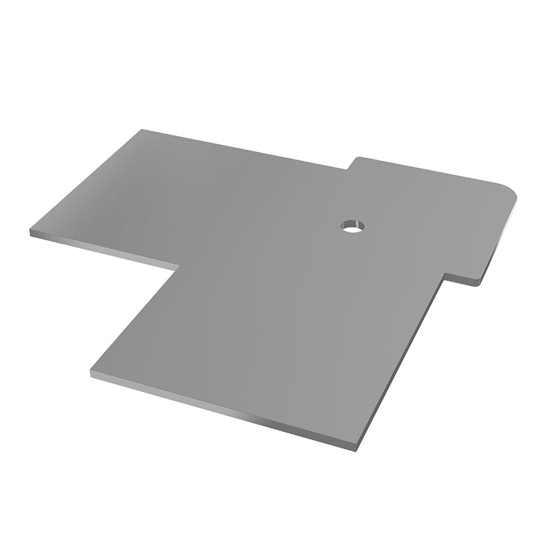 Coastline Horizontal Cladding 90° External Corner End Closer - Moondust Grey